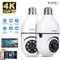 WiFi CCTV Bulb Camera | HD 1080P Smart Security Camera with Night Vision