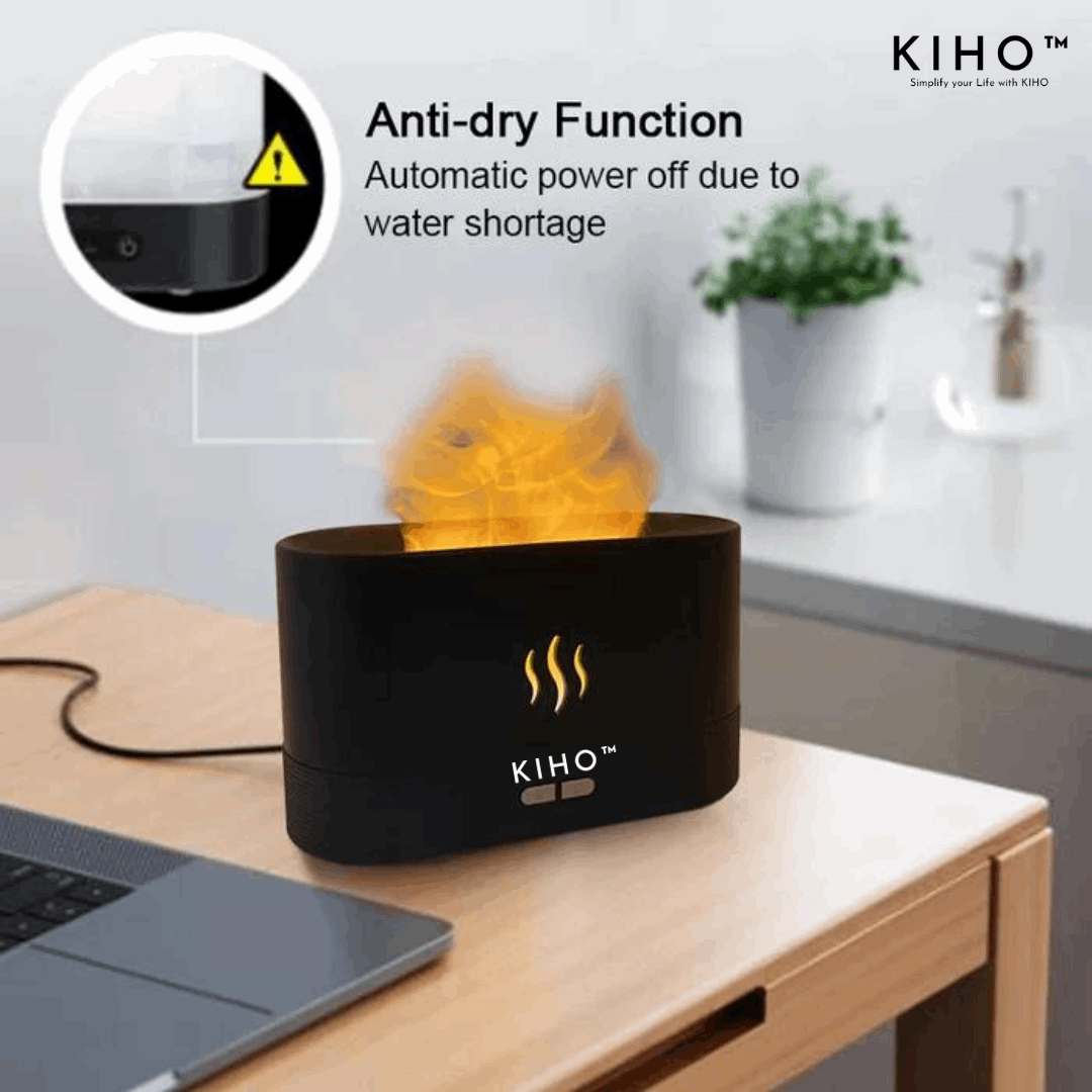 KIHO™ Flame Humidifier and Aroma Diffuser ❤️