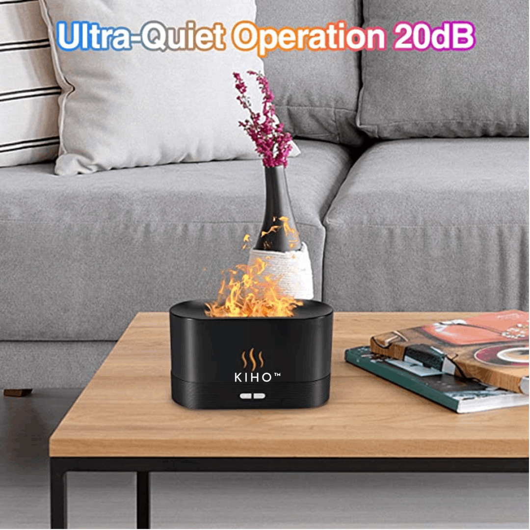 KIHO™ Flame Humidifier and Aroma Diffuser ❤️