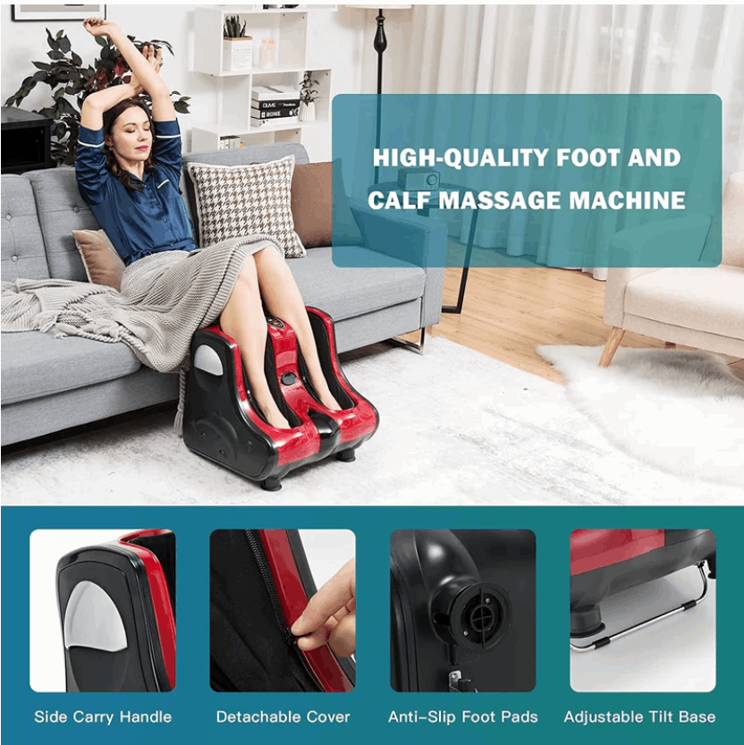 KIHO™ Electric Heating Ultra Pro Foot Calf Massager