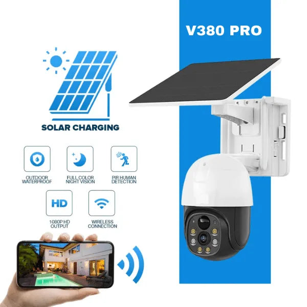 KIHO Solar Powered CCTV Camera