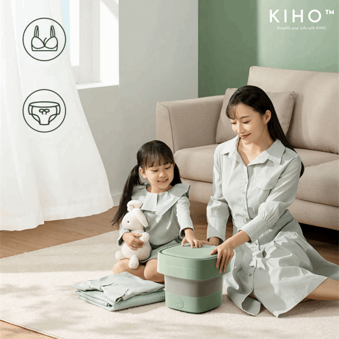 KIHO™ Portable Folding Washing Machine