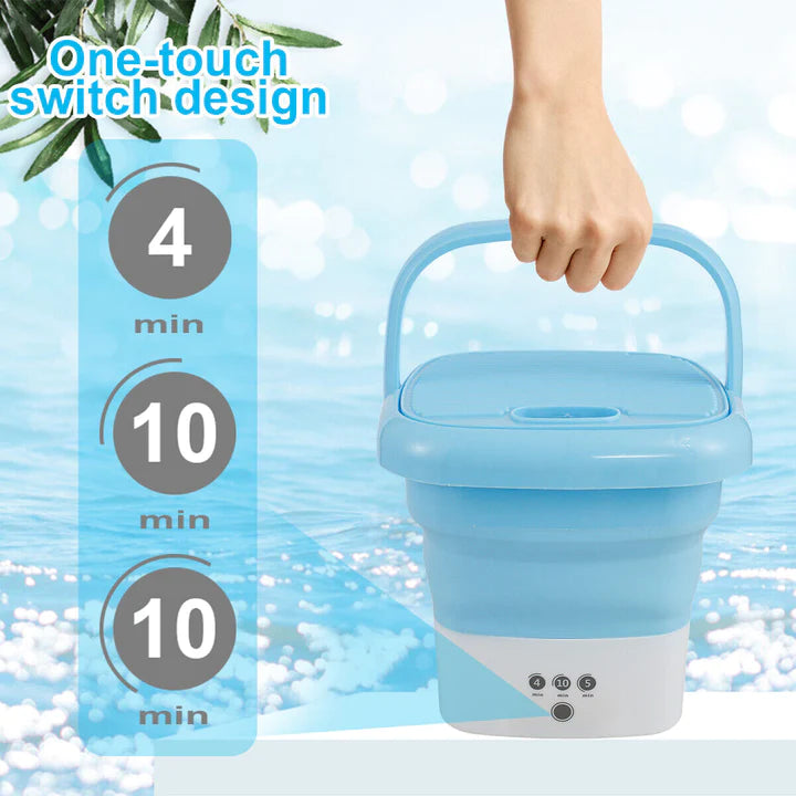 KIHO™ Portable Folding Washing Machine with Dryer